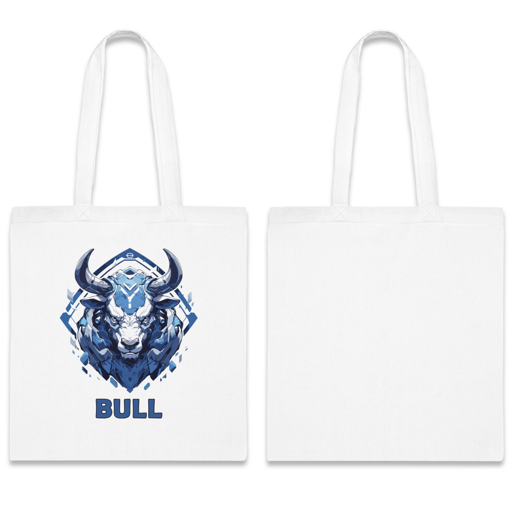 100%纯棉帆布手提袋 | Mascot-Bull-014
