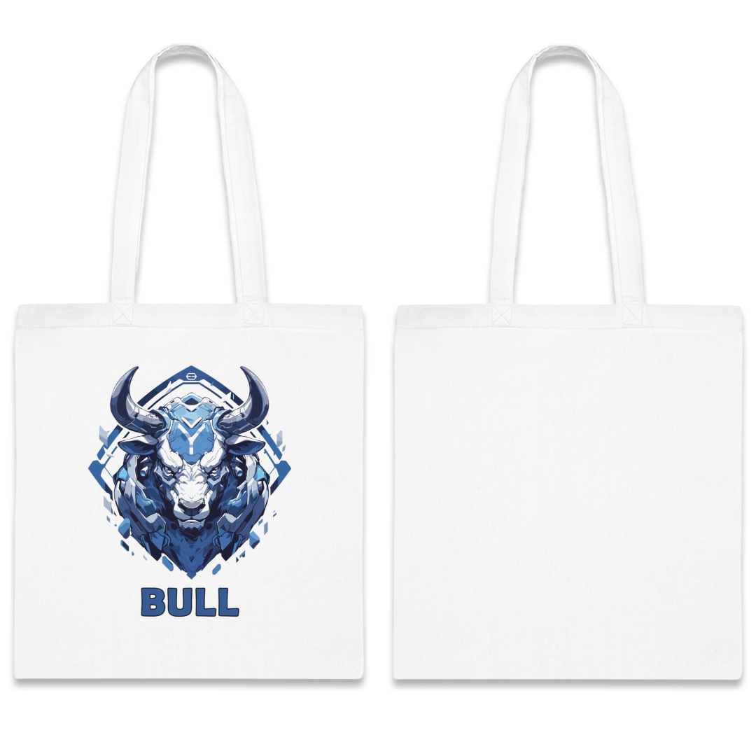 100%纯棉帆布手提袋 | Mascot-Bull-014