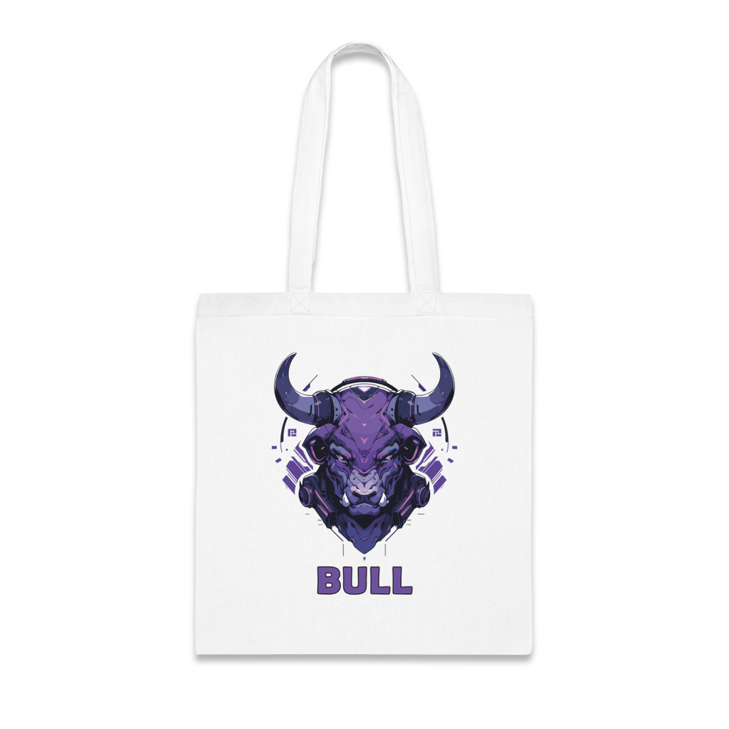 100%纯棉帆布手提袋 | Mascot-Bull-015