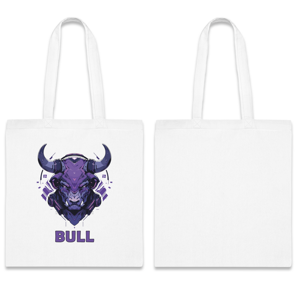 100%纯棉帆布手提袋 | Mascot-Bull-015
