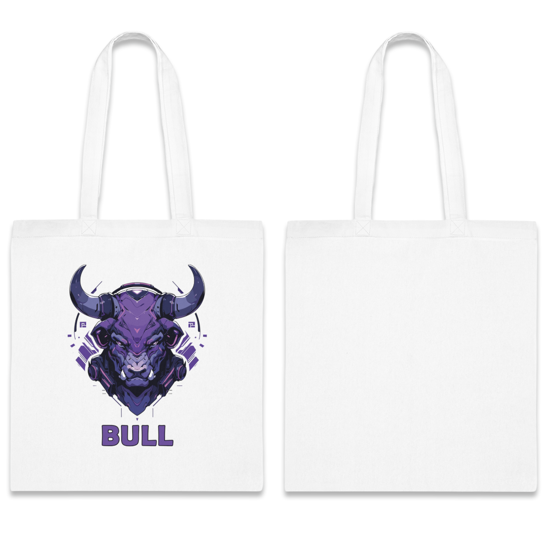 100%纯棉帆布手提袋 | Mascot-Bull-015