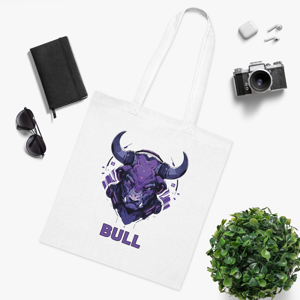 100%纯棉帆布手提袋 | Mascot-Bull-015