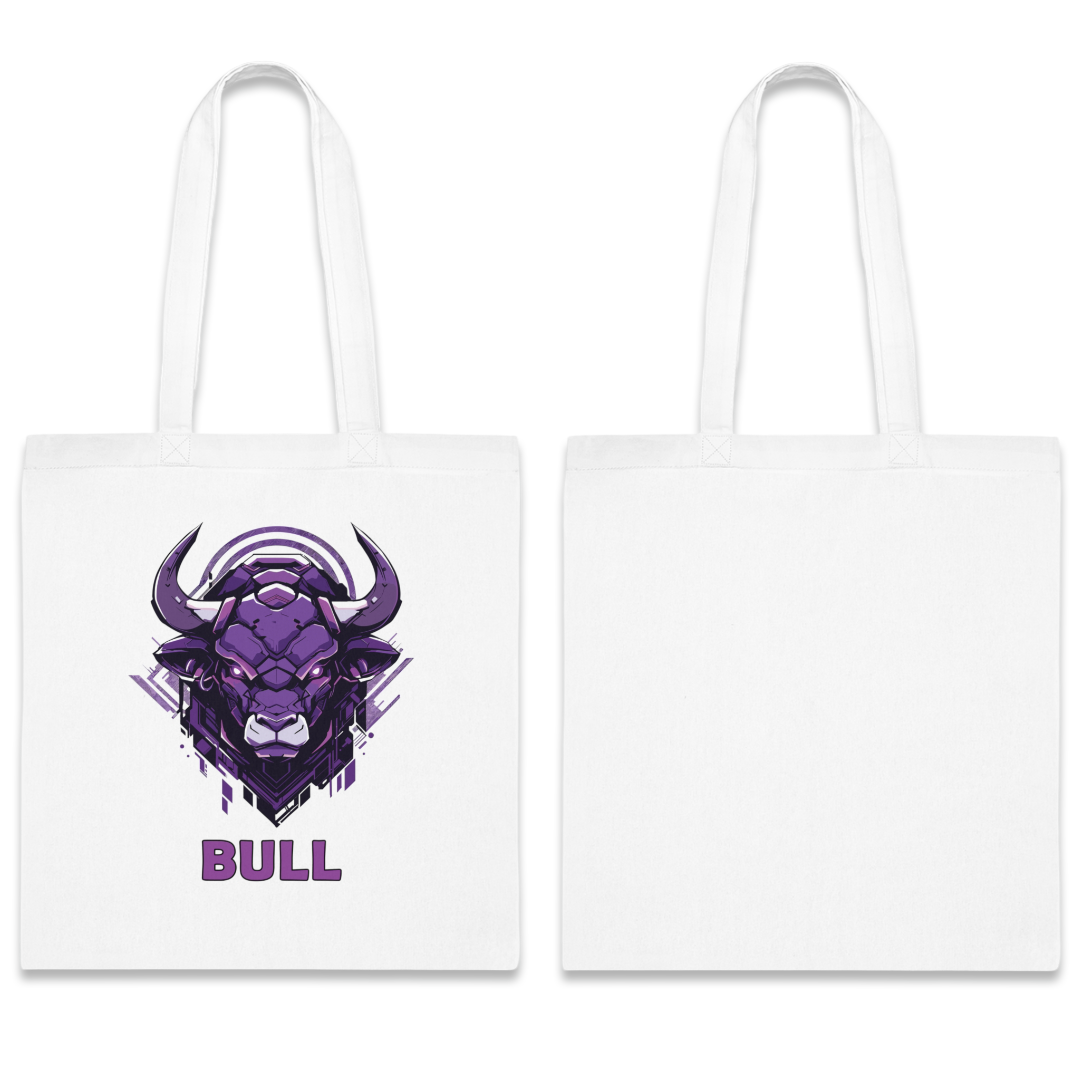 100%纯棉帆布手提袋 | Mascot-Bull-016