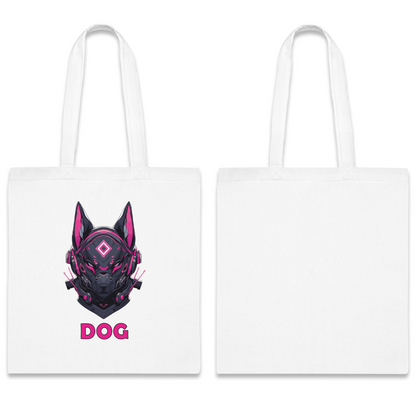 100% Cotton Canvas Tote Bag | Mascot-Dog-002