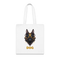100% Cotton Canvas Tote Bag | Mascot-Dog-004