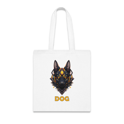 100% Cotton Canvas Tote Bag | Mascot-Dog-004