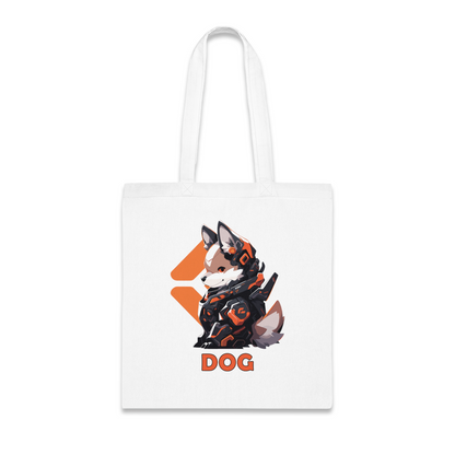 100% Cotton Canvas Tote Bag | Mascot-Dog-008