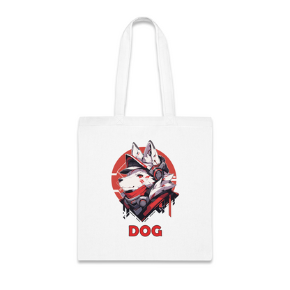 100% Cotton Canvas Tote Bag | Mascot-Dog-009