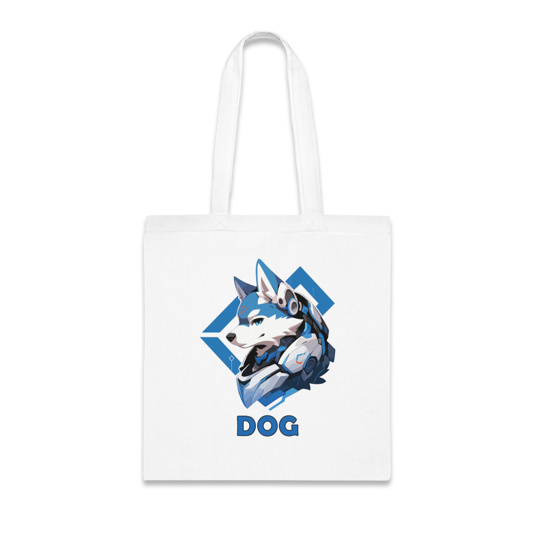 100%纯棉帆布手提袋 | Mascot-Dog-013