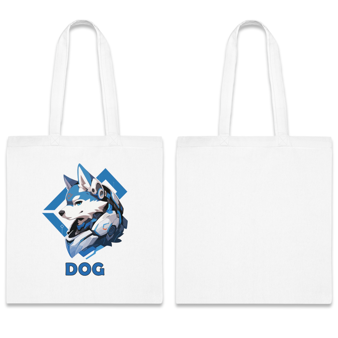 100%纯棉帆布手提袋 | Mascot-Dog-013