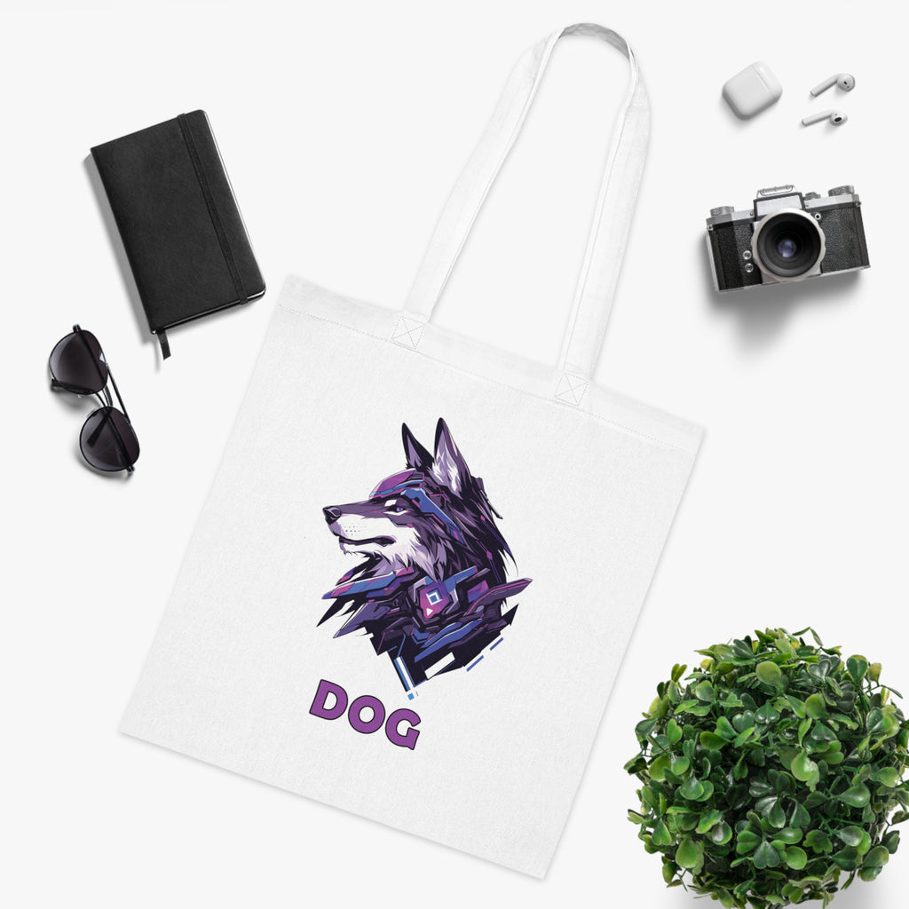 100%纯棉帆布手提袋 | Mascot-Dog-015