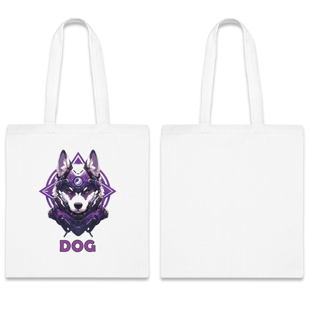 100%纯棉帆布手提袋 | Mascot-Dog-016
