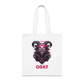 100%纯棉帆布手提袋 | Mascot-Goat-001