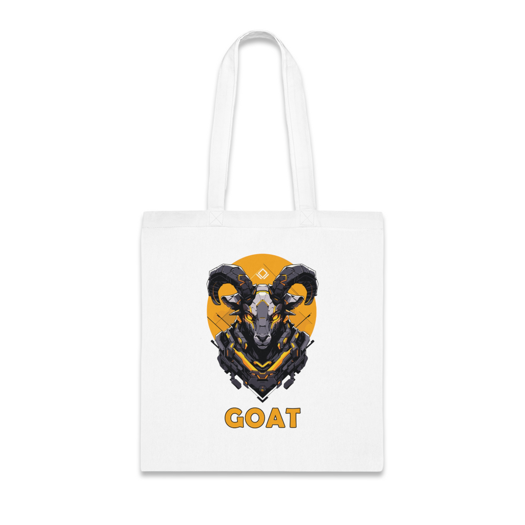 100%纯棉帆布手提袋 | Mascot-Goat-003