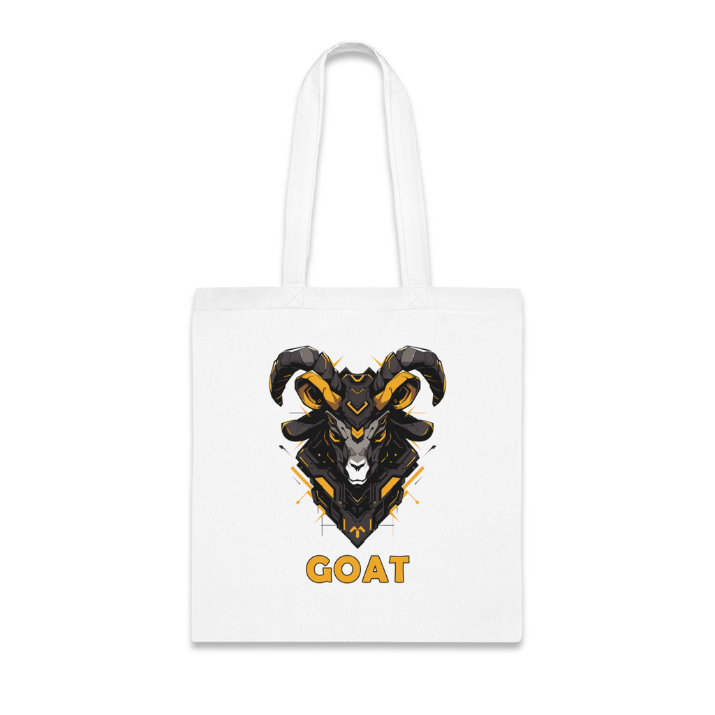 100%纯棉帆布手提袋 | Mascot-Goat-004