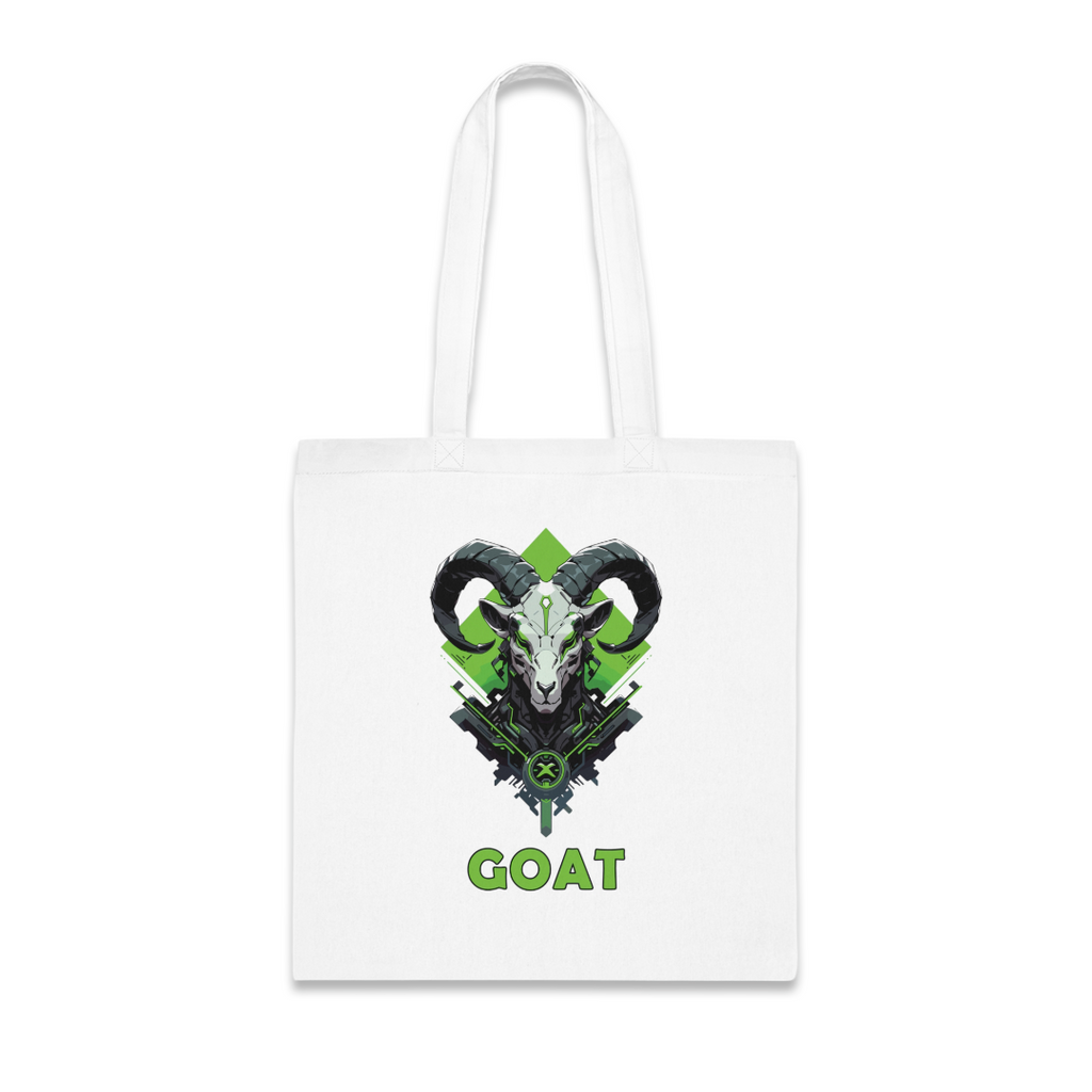 100%纯棉帆布手提袋 | Mascot-Goat-006