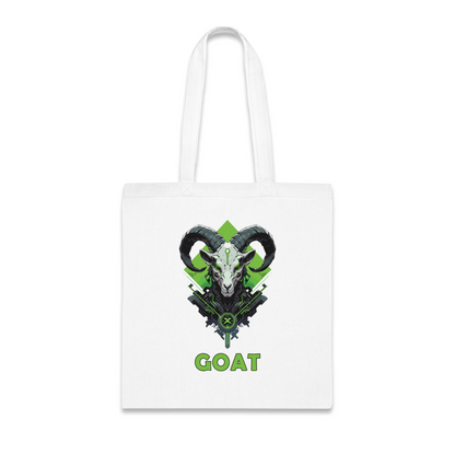 100% Cotton Canvas Tote Bag | Mascot-Goat-006