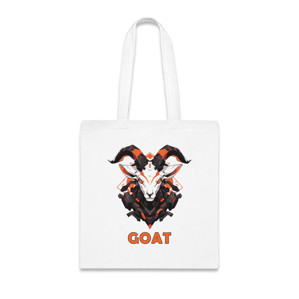 100%纯棉帆布手提袋 | Mascot-Goat-008