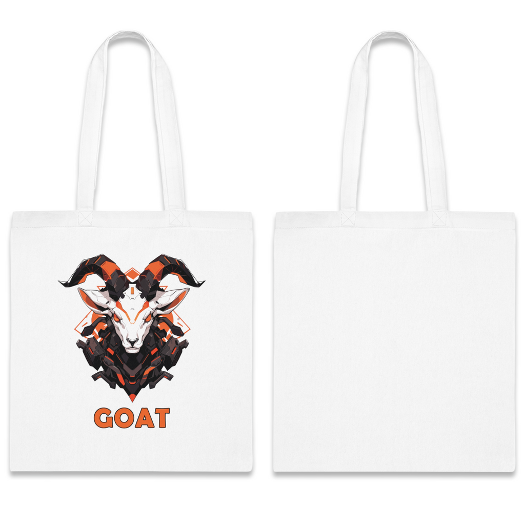 100%纯棉帆布手提袋 | Mascot-Goat-008