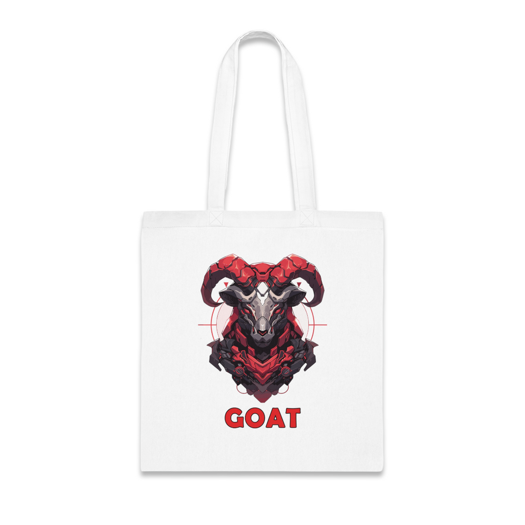 100%纯棉帆布手提袋 | Mascot-Goat-009
