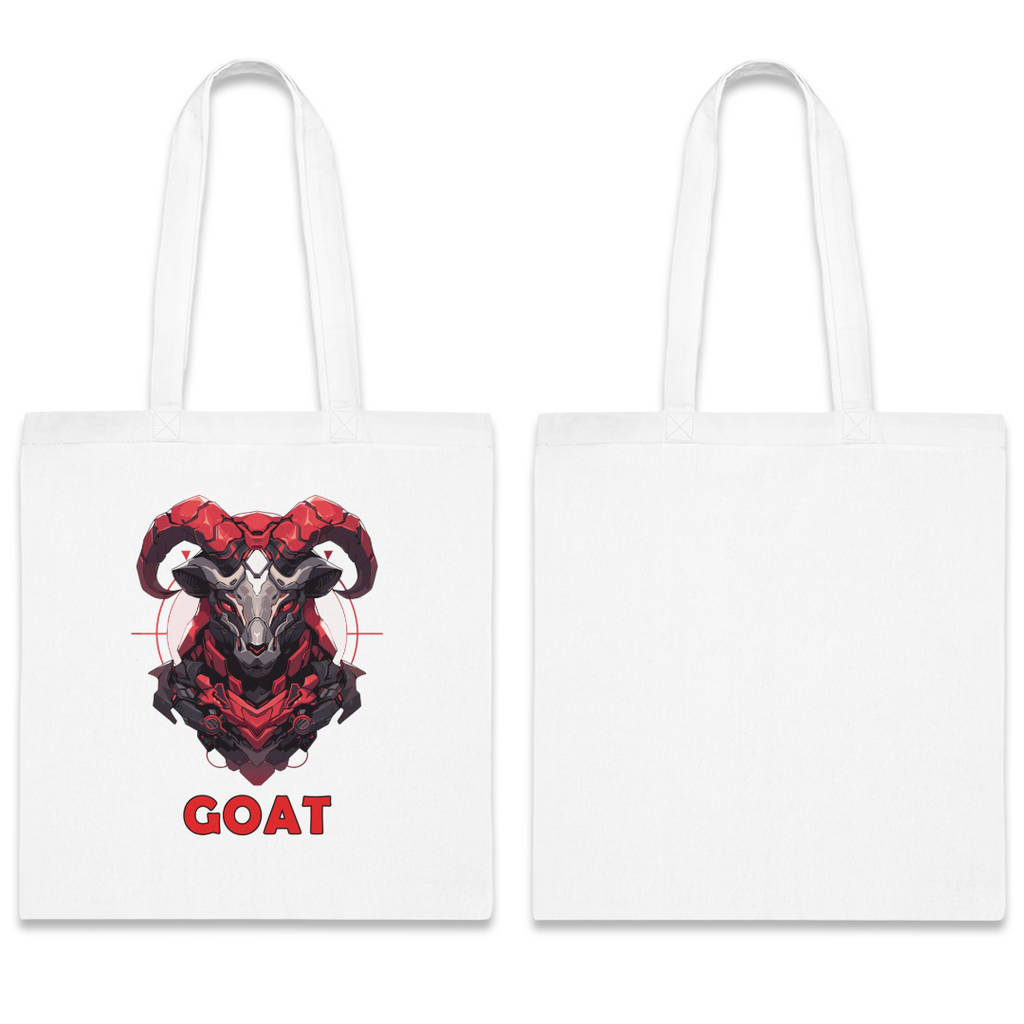 100%纯棉帆布手提袋 | Mascot-Goat-009