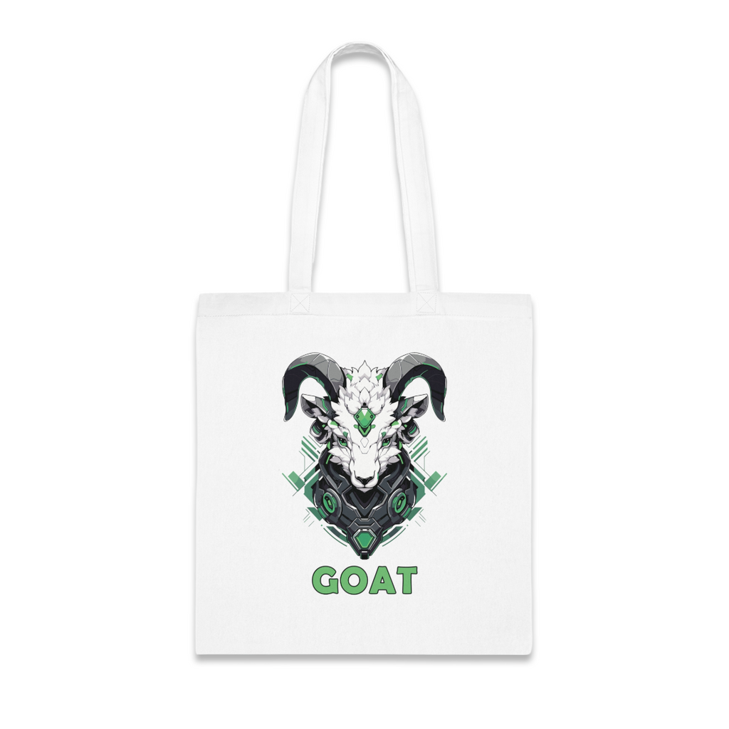 100%纯棉帆布手提袋 | Mascot-Goat-012
