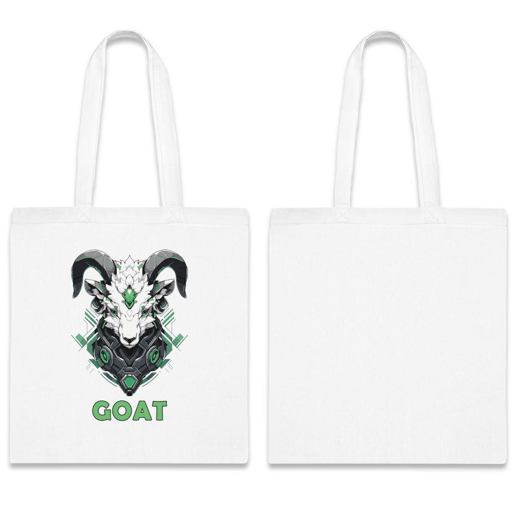 100%纯棉帆布手提袋 | Mascot-Goat-012