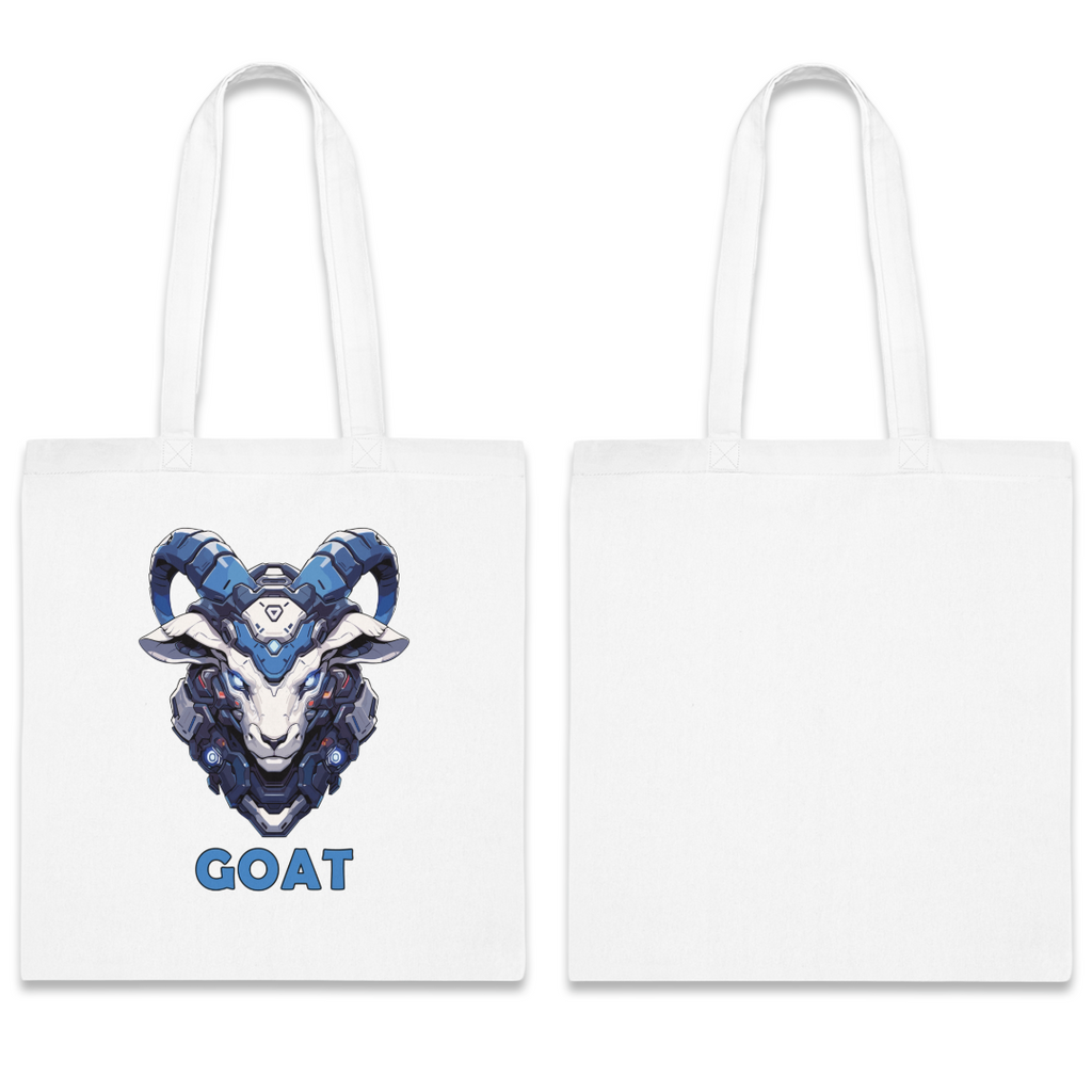 100%纯棉帆布手提袋 | Mascot-Goat-013