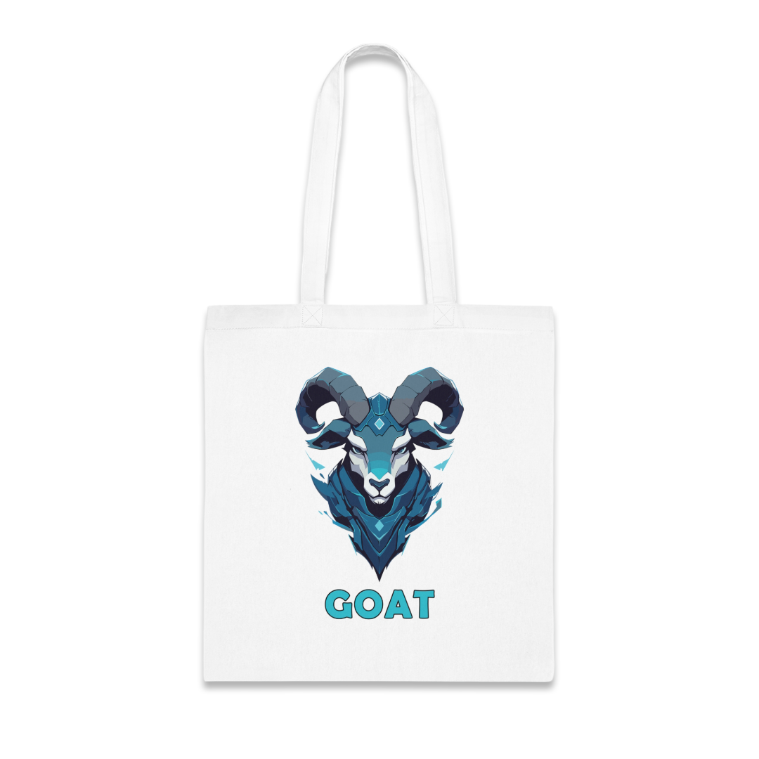 100%纯棉帆布手提袋 | Mascot-Goat-014