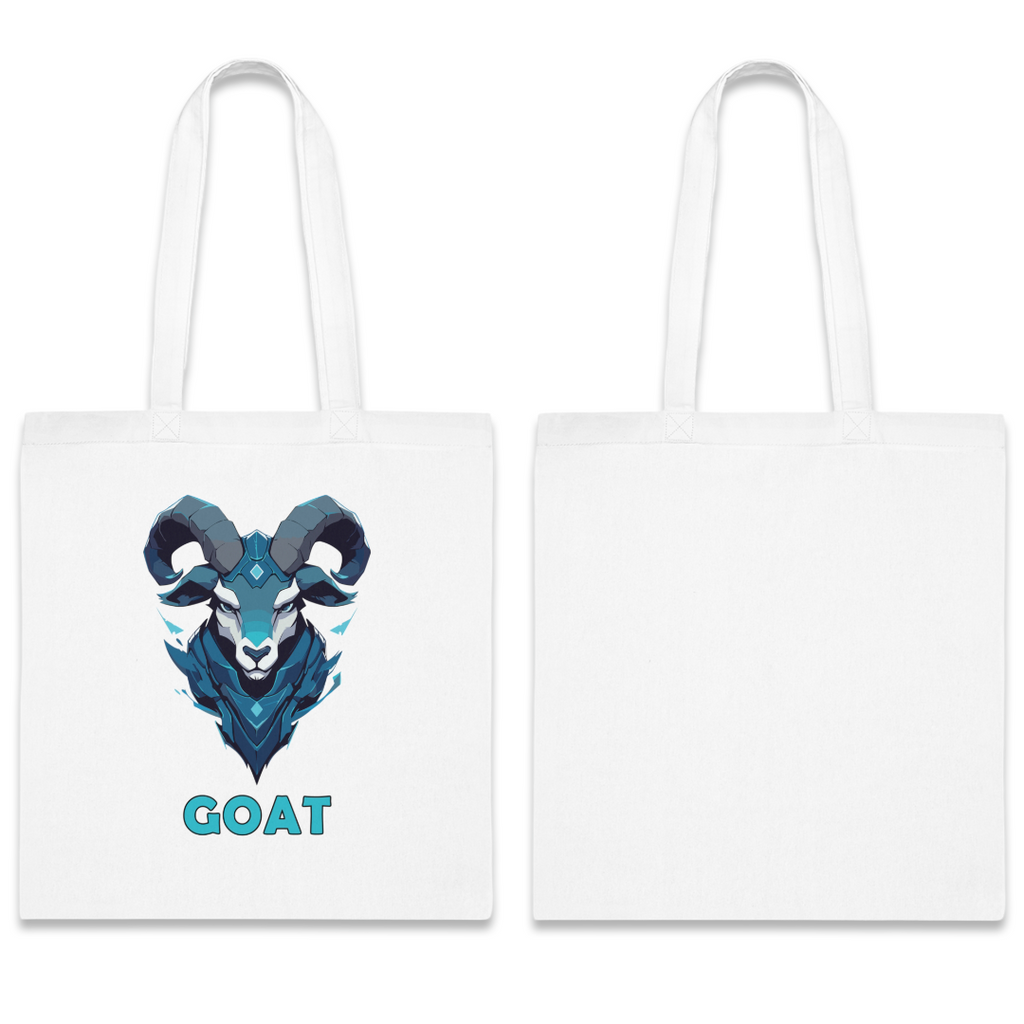 100%纯棉帆布手提袋 | Mascot-Goat-014