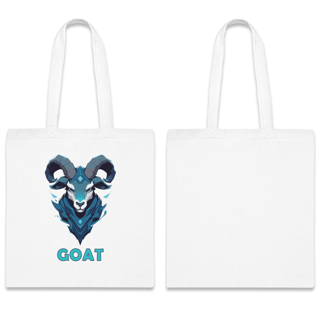 100%纯棉帆布手提袋 | Mascot-Goat-014