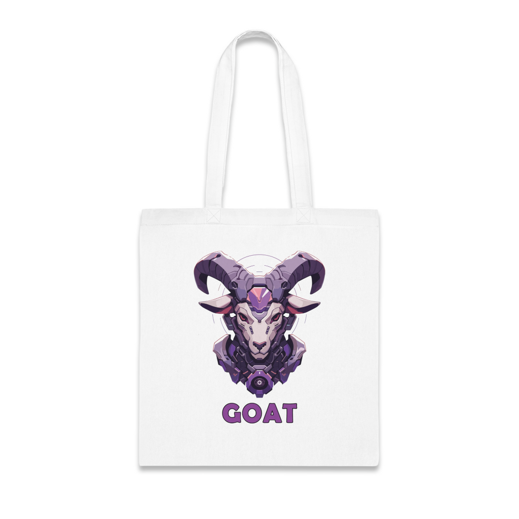 100%纯棉帆布手提袋 | Mascot-Goat-015