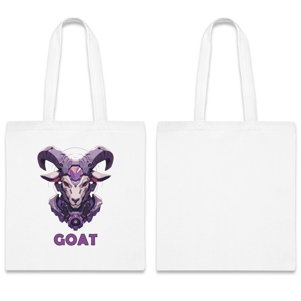 100%纯棉帆布手提袋 | Mascot-Goat-015