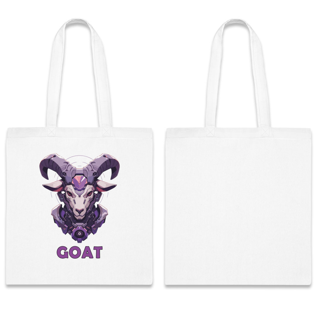 100%纯棉帆布手提袋 | Mascot-Goat-015