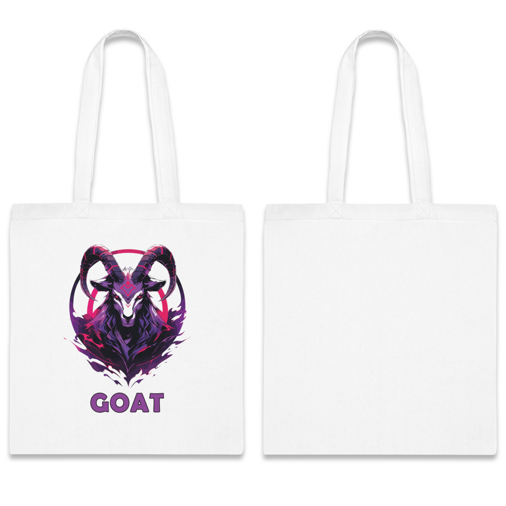 100%纯棉帆布手提袋 | Mascot-Goat-016