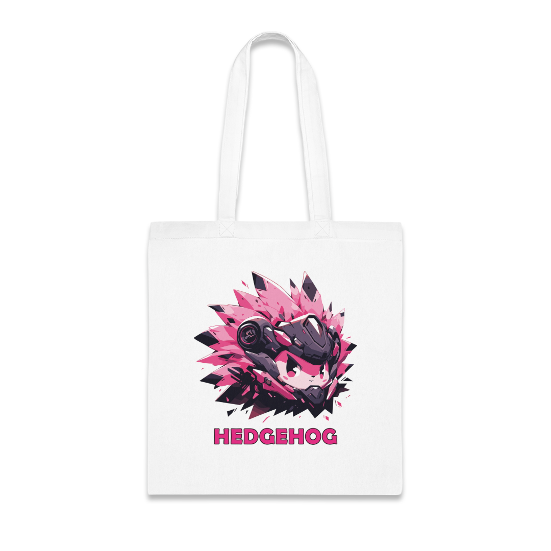 100%纯棉帆布手提袋 | Mascot-Hedgehog-002