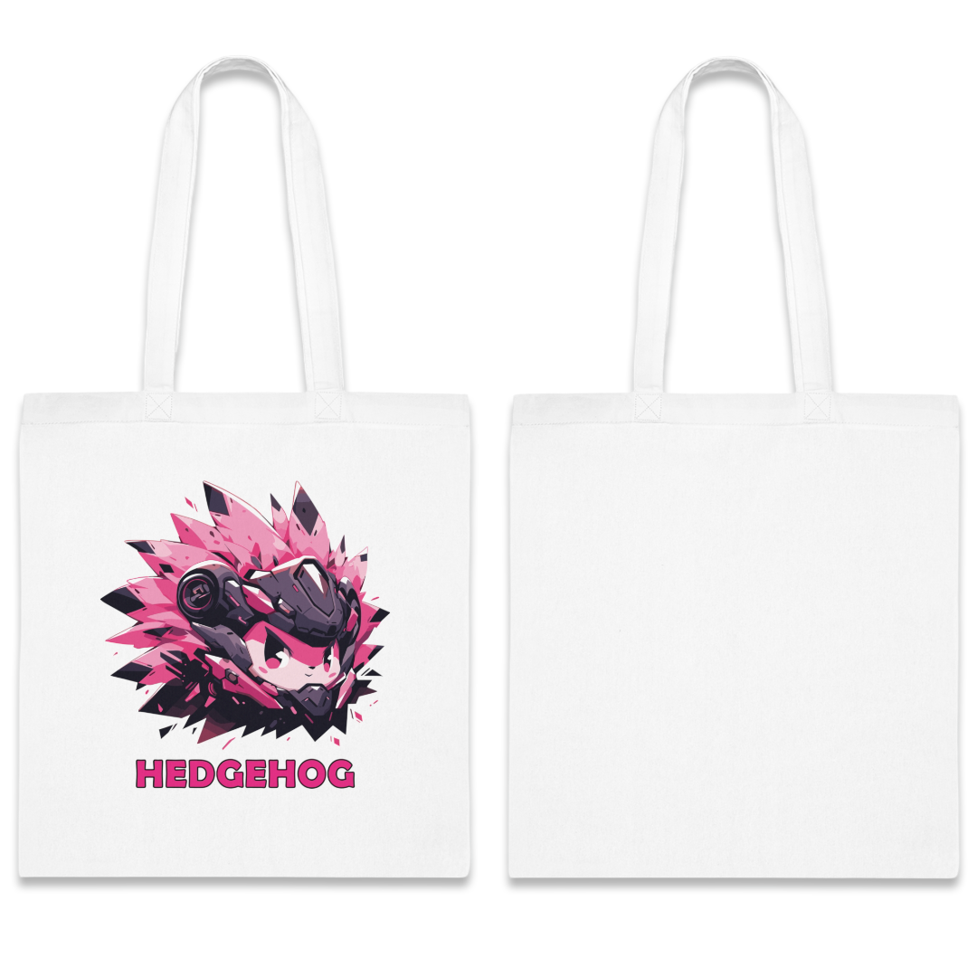 100%纯棉帆布手提袋 | Mascot-Hedgehog-002
