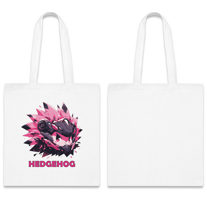 100% Cotton Canvas Tote Bag | Mascot-Hedgehog-002