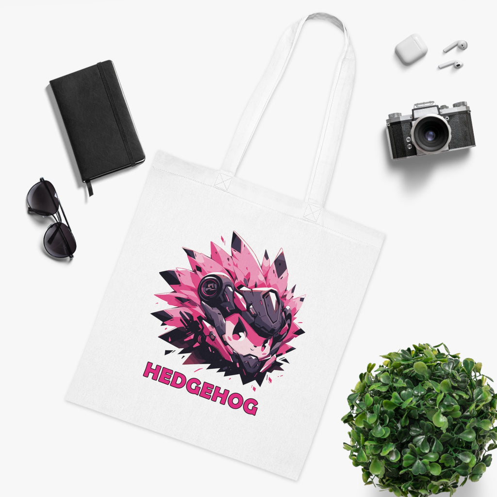 100%纯棉帆布手提袋 | Mascot-Hedgehog-002