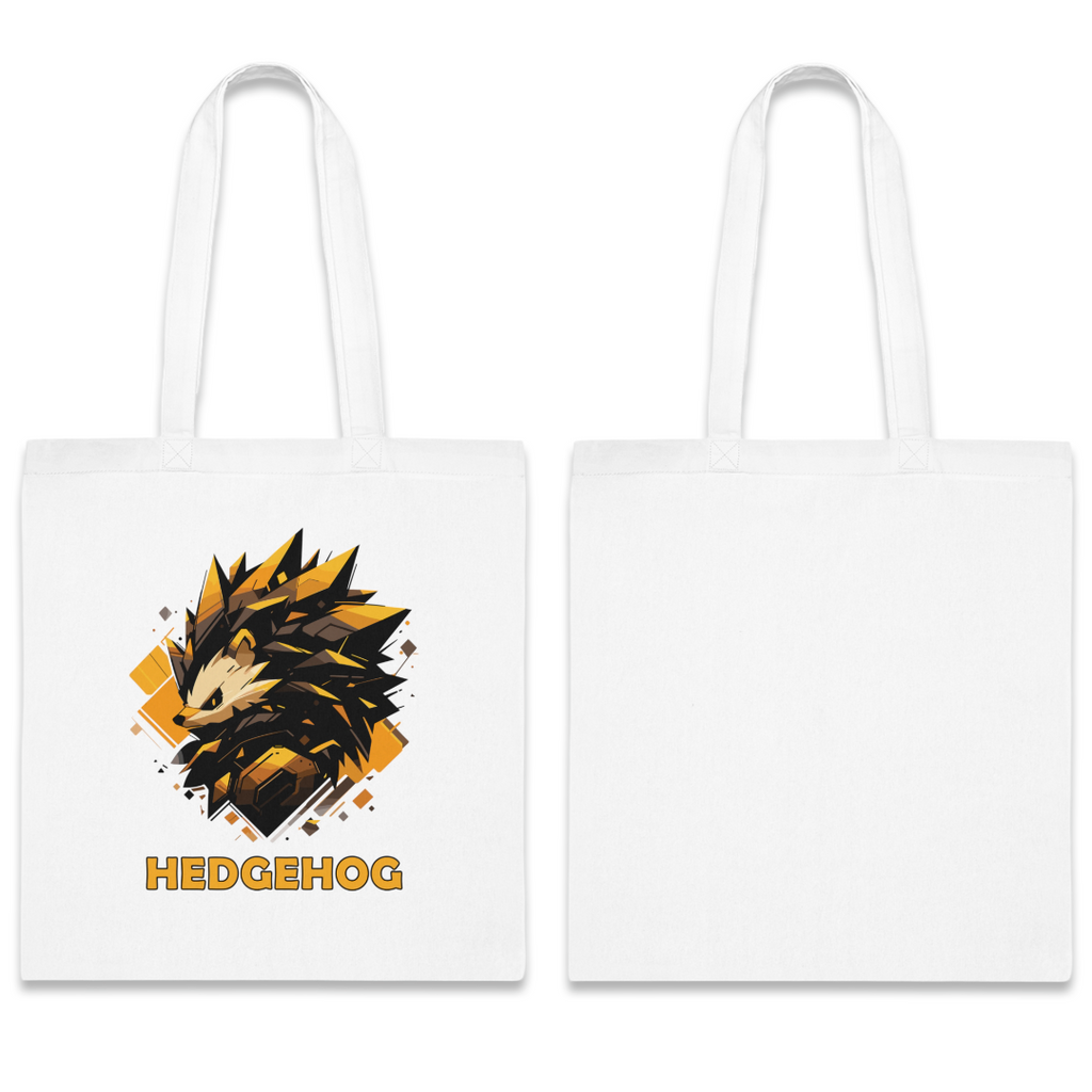 100%纯棉帆布手提袋 | Mascot-Hedgehog-003