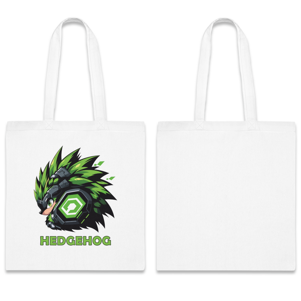 100%纯棉帆布手提袋 | Mascot-Hedgehog-005