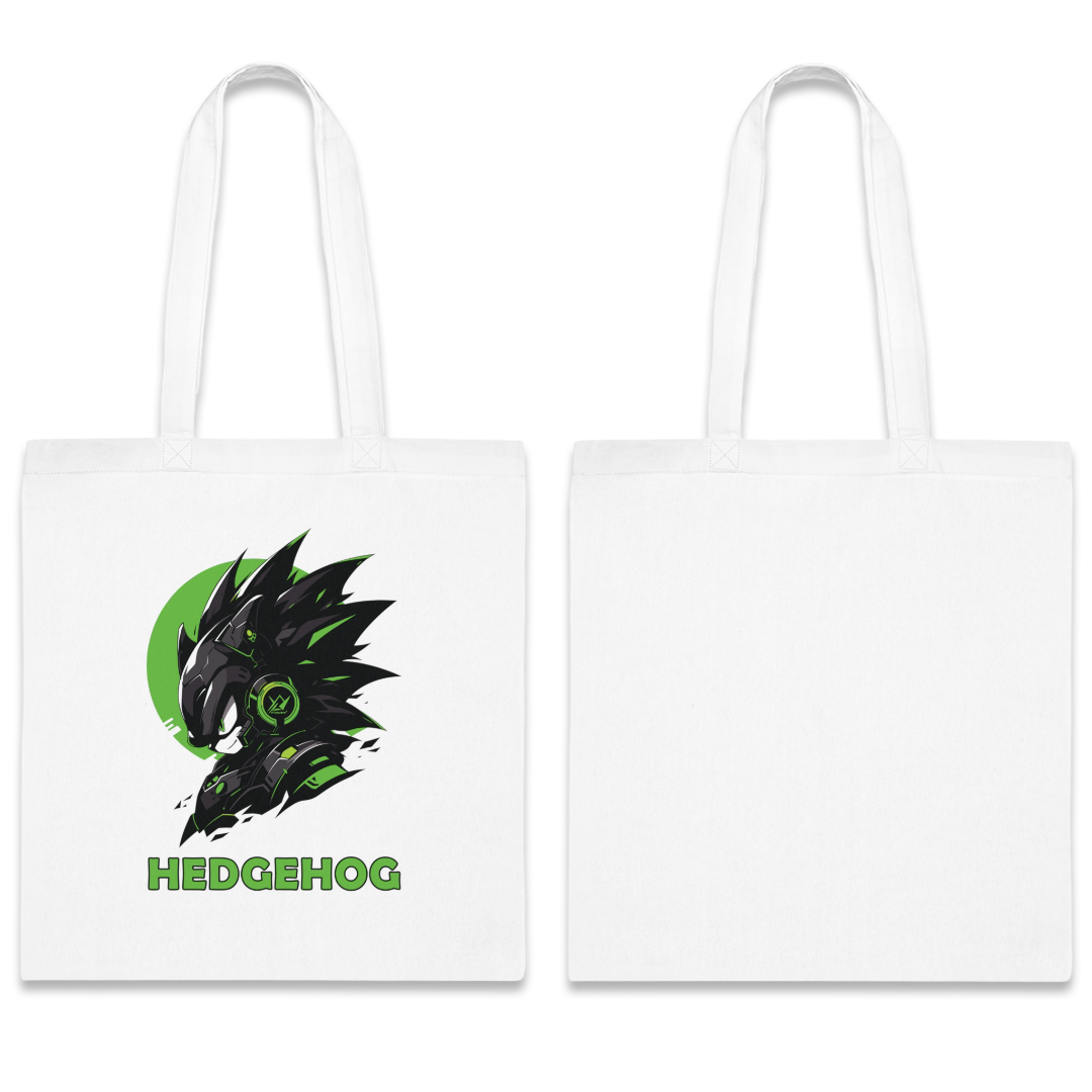 100%纯棉帆布手提袋 | Mascot-Hedgehog-006