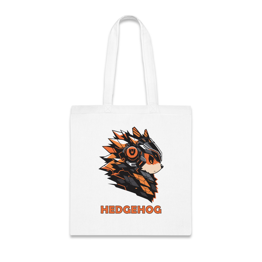 100%纯棉帆布手提袋 | Mascot-Hedgehog-007
