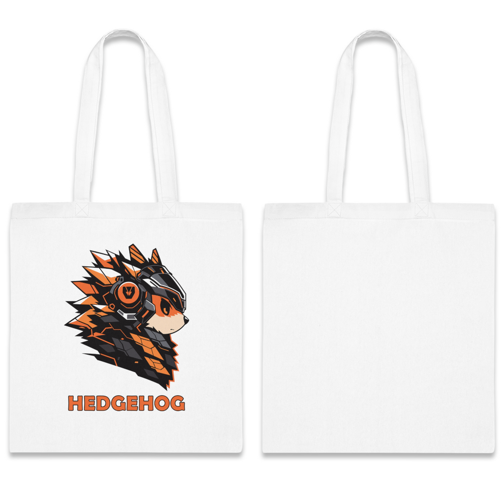 100%纯棉帆布手提袋 | Mascot-Hedgehog-007
