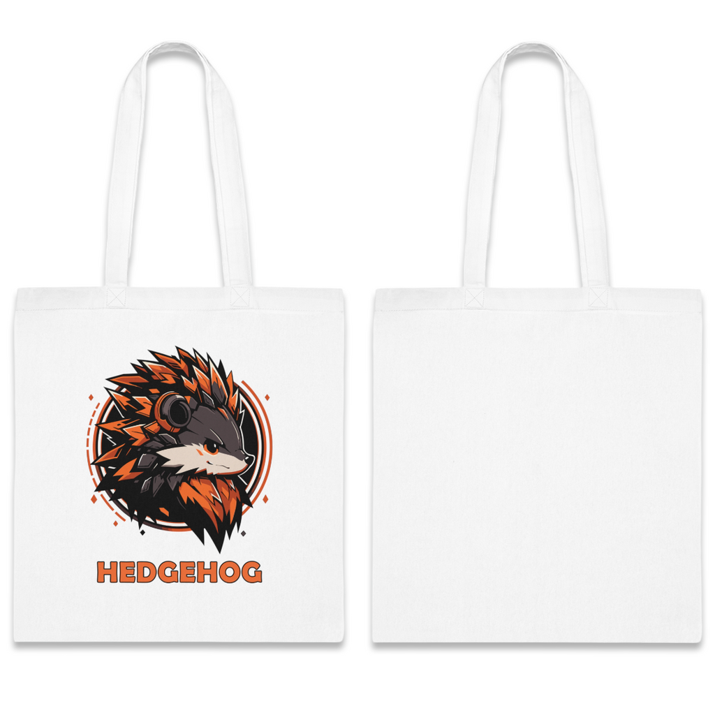 100%纯棉帆布手提袋 | Mascot-Hedgehog-008