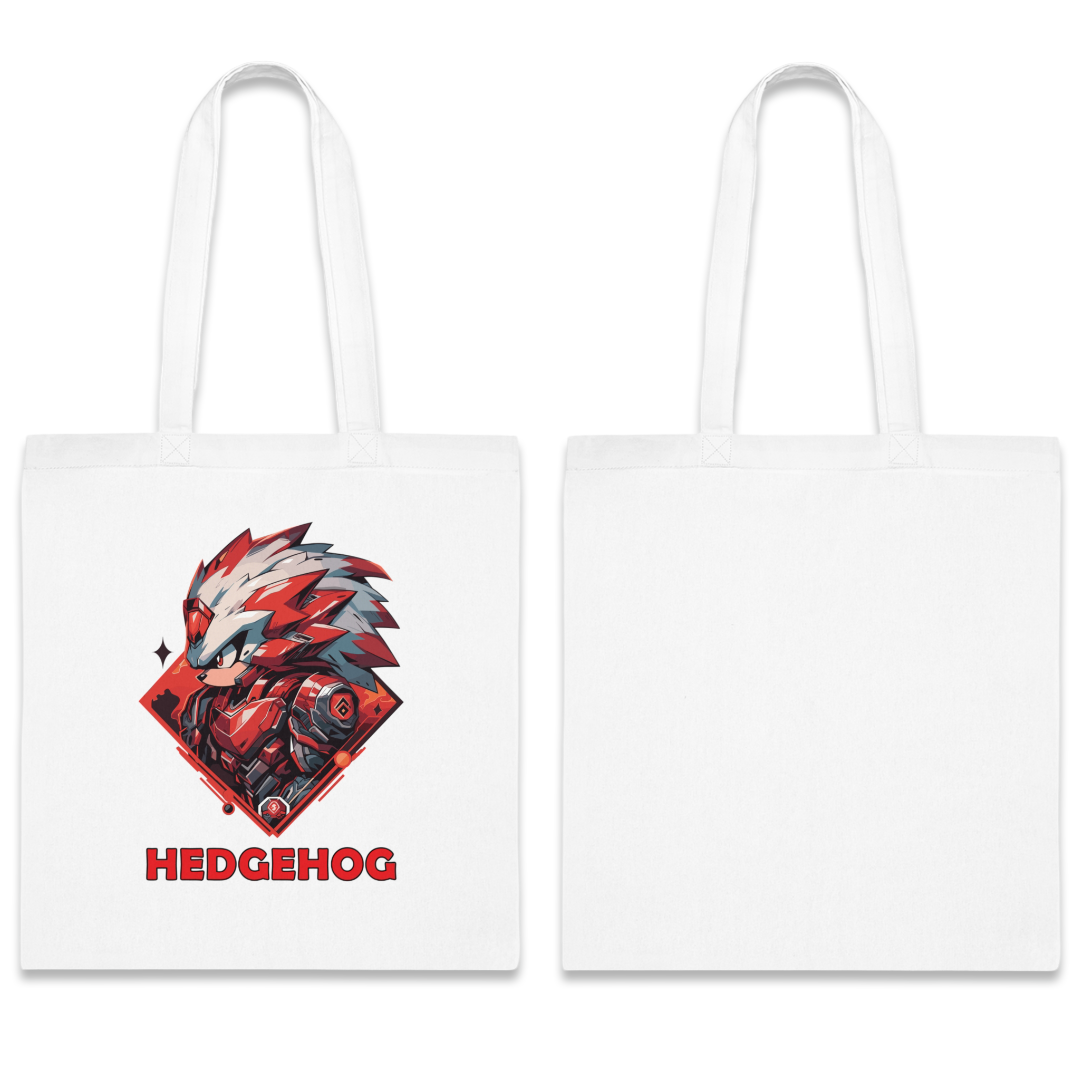 100%纯棉帆布手提袋 | Mascot-Hedgehog-009