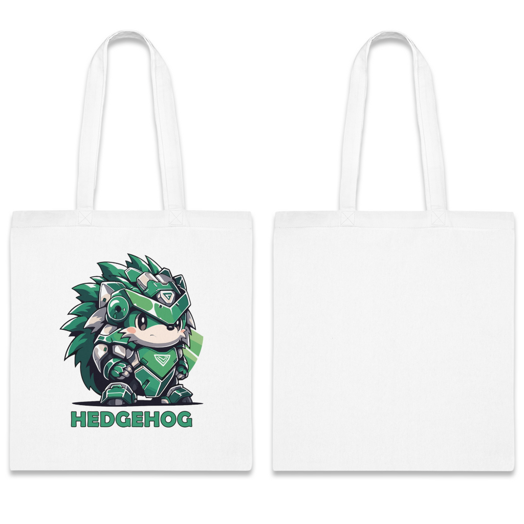 100%纯棉帆布手提袋 | Mascot-Hedgehog-012
