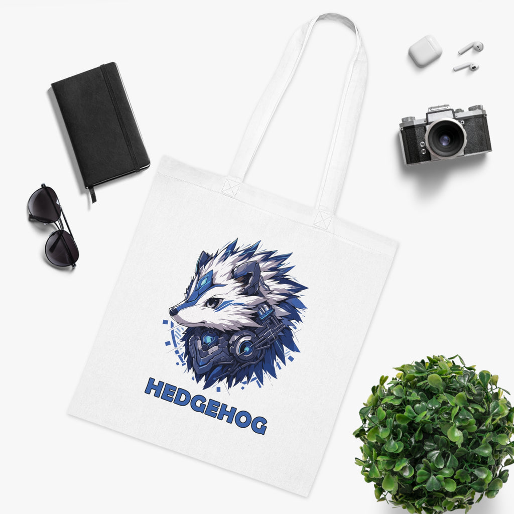 100%纯棉帆布手提袋 | Mascot-Hedgehog-013