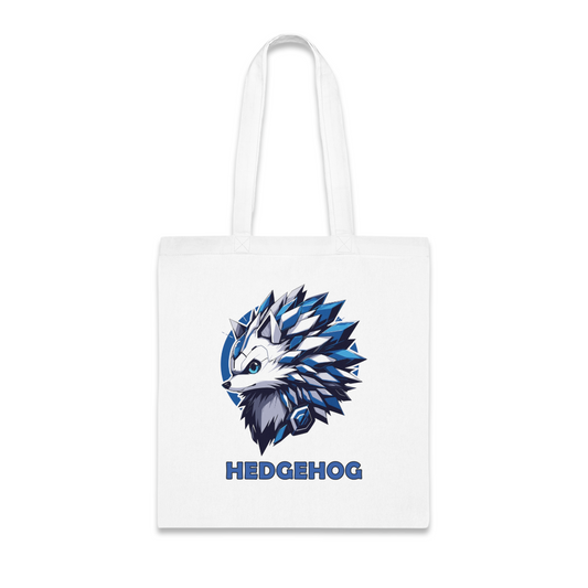 100% Cotton Canvas Tote Bag | Mascot-Hedgehog-014