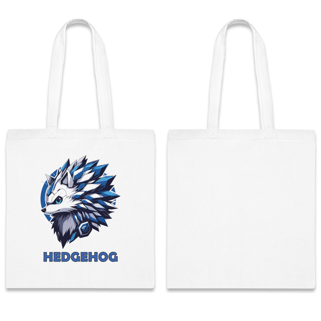 100%纯棉帆布手提袋 | Mascot-Hedgehog-014
